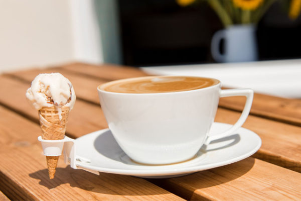 Coffee, tea and ice cream? Coffee, tea and ice cream?