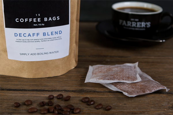 Coffee roaster launches fuss free coffee bags Coffee roaster launches fuss free coffee bags